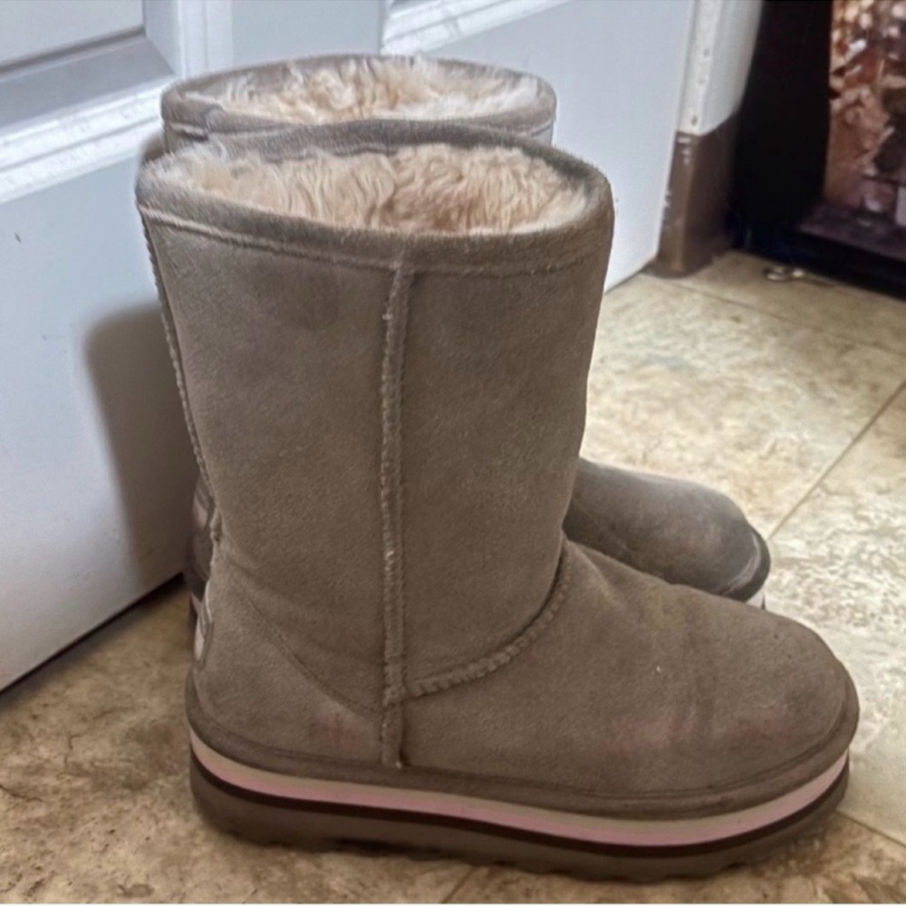 Cozy Tan Boots with Fur Lining